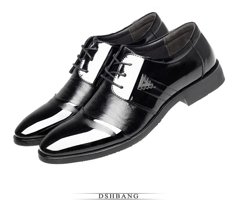 Новинка года; Мужская обувь; обуви высокого качества; кожаные мужские деловые туфли с острым носком в деловом стиле