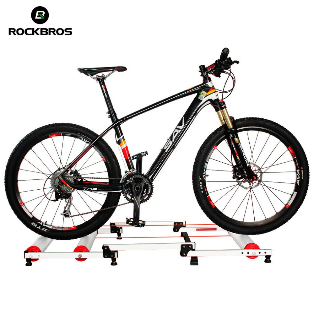 RockBros Indoor Bike Cycling Training Rollers Foldable Parabolic Sports Rollers