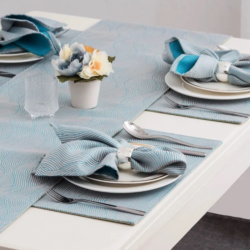 

18" Oversized Cloth Dinner Table Napkins Machine Washable Restaurant/Wedding/Hotel Quality Cotton Linen Fabric not Napkin buckle