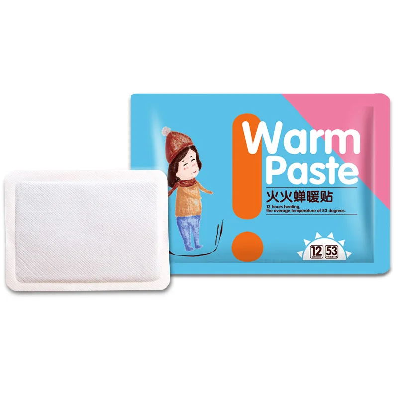 

Disposable Heat Pack 12 Hours Lasting Heated Body Warmer Paste Pad Heat Warm Patch Camping Winter Body Warmer