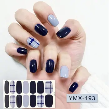 

Fashion tape Applique Nail Sticker Artificial Watermark Lasting Accesspries Women Nail Sticker