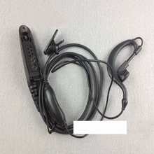 Комплект из 2 предметов G Форма гарнитура с крюком за ухо наушник гарнитура W/микрофон для Motorola GP328 GP329 GP338 GP340 GP360 GP380 радио