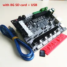 CE & RoHS 32bit Arm платформы Гладкую управления МКС SBASE V1.3 с открытым исходным кодом MCU-LPC1768 поддержка Ethernet предустановленной радиатора