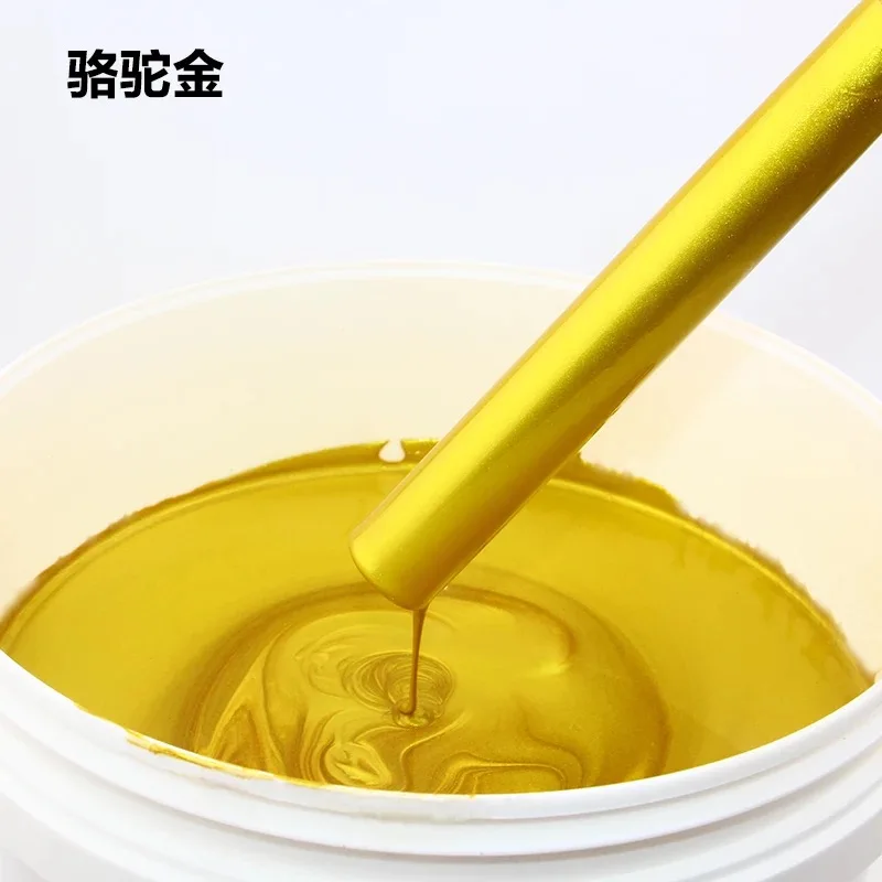 Gold Paint for Wood, All Surfaces, Metal Statue Coloring, Oily
