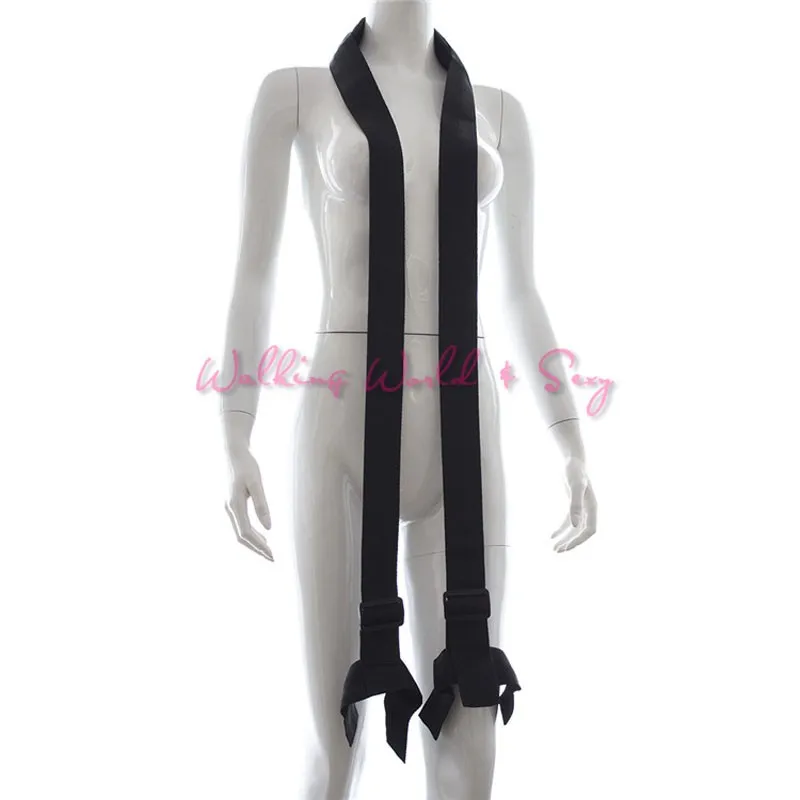 Fantasias Sexuais Sex Bondage Neck Restraints Fetish Ankle Cuffs Plush Bondage Set Open Leg Sexual Position Sex Toys For Couples (1)