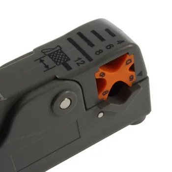 

1pc Coaxial MultiFunction Cable Stripper/Cutter Tool Rotary Coax Stripper for RG59/6/58 Network Tool Brand New