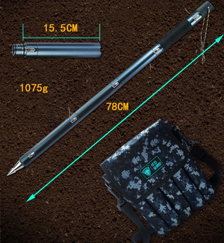 Outdoor Portable Self defense stick Defense Tactical stick Stinger Multifunctional Climbing stick c