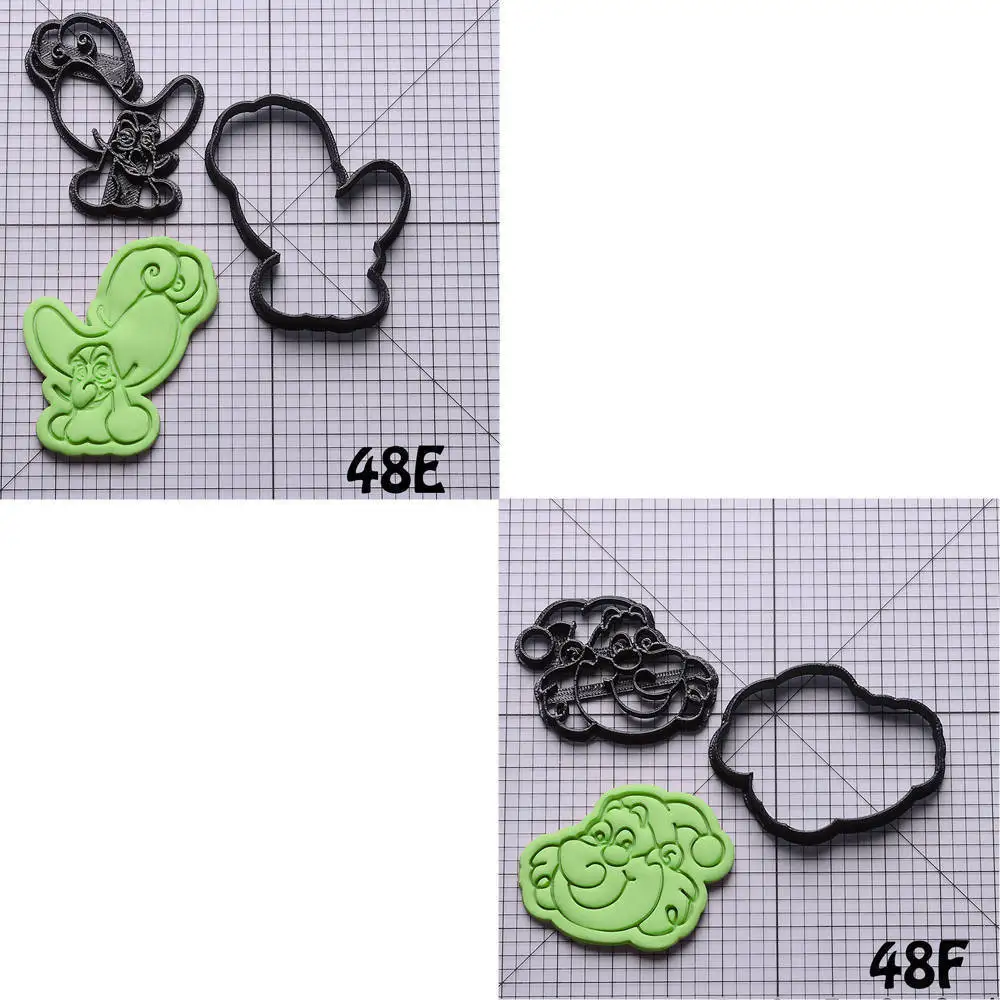 

Captain Hook Pirate Design Cookie Cutter Set Custom Made 3D Printed Biscuit Cutter Kitchen Accessories Cake Decorating Tools