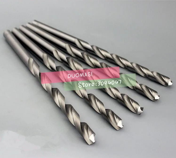 Spedizione Gratuita New Brand 10 Pz 4.0Mm-8.0Mm Extra Lungo High Speed Acciaio Twist Drill Bit Straigth Shank Auger Foratura Dei Metalli Bit