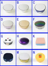 free shipping 1pcs/lot air cushion foundation empty case BB cream puff empty box packing calm makeup bottles