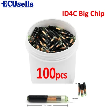 

100PCS/LOT,ID4C Big Glass Chip ( After Market ) ID 4C Car Key Chip for Ford for Toyota for Mazda