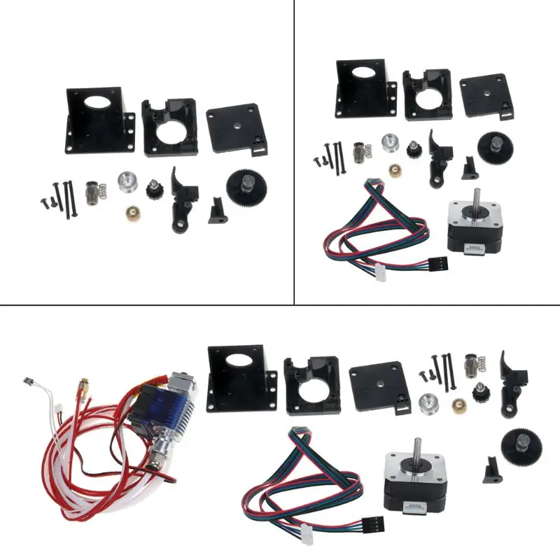 Titan экструдер части 3d принтера для E3D V6 Hotend j-головка Боуден Монтажный кронштейн 1,75 мм нить 3:1 коэффициент передачи