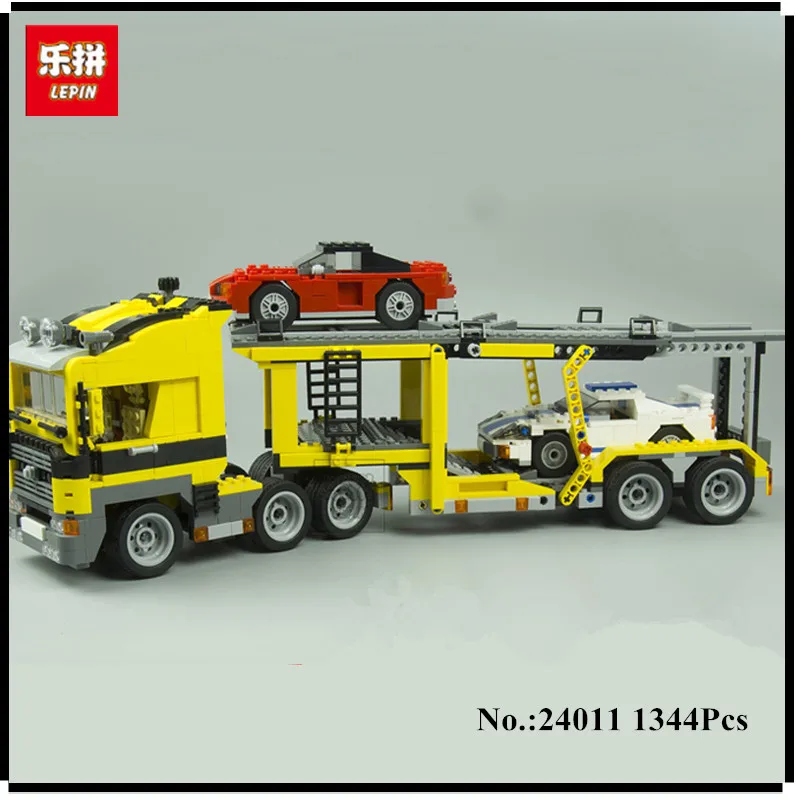 

IN STOCK Lepin 24011 Series 1344Pcs The Three in One Highway Transport Set Educational Building Blocks Brick Toy Model Gift 6753