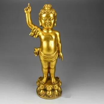 

YM 309 Bronze Buddha Prince statue Sakyamuni small bath Buddha statue ornamenTS