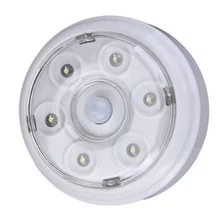 Wireless Infrared 6 LED Bulbs Nightlight PIR AUTO Sensor Motion Detecting Light Home Door Brightness Adjustable Lamp