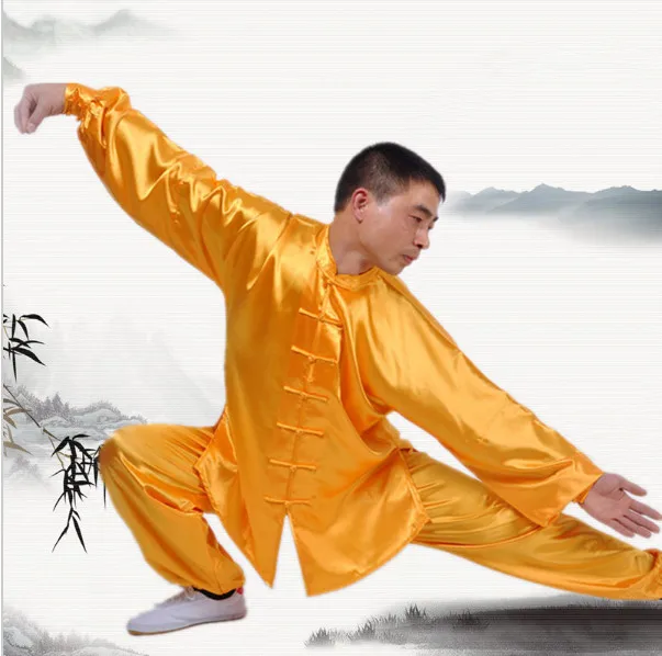 Chinese Kung Fu uniforms Long sleeve Tai Chi clothing South Korea Martial Arts Costume wushu Performance Suit Outdoor Apparel