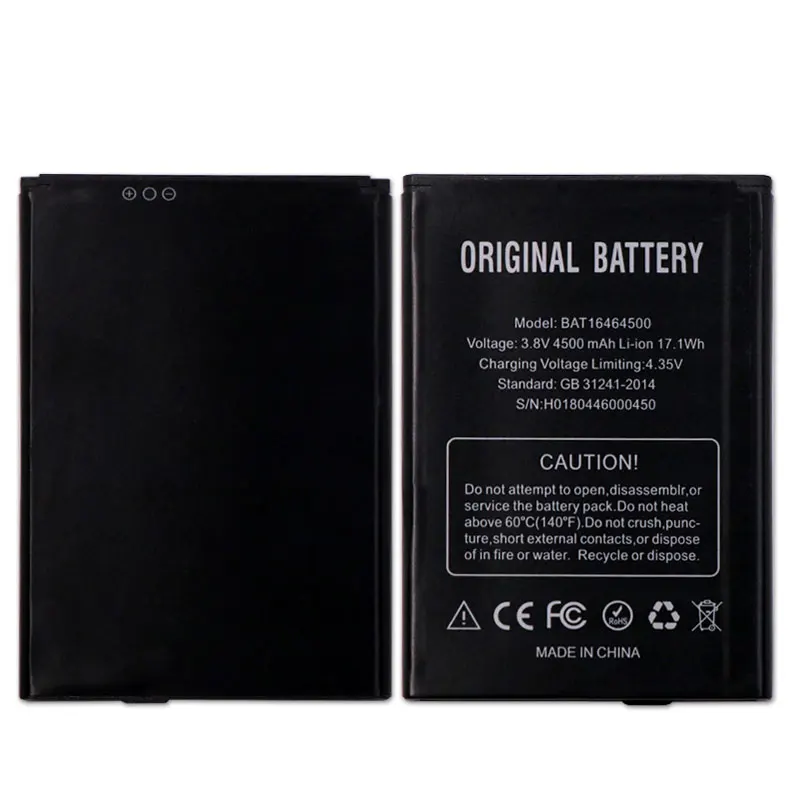 Аккумулятор Для DOOGEE T5 lite Batterie Bateria Batterij аккумулятор BAT16464500 4500 мАч высокое качество