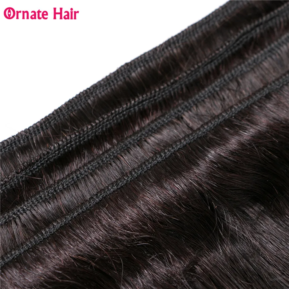 Ornate Hair Brazilian Straight Hair Extension 100% Human Hair Bundles With Closure Weave Bundles With Lace Closure Non Remy Hair Ornate Hair Brazilian Straight Hair Extension 100% Human Hair Bundles With Closure Weave Bundles With Lace Closure Non Remy Hair