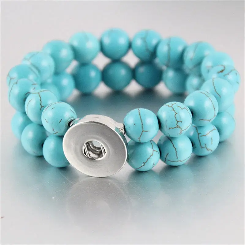

dye sublimation button bracelets for women hot transfer Multilaye bracelet jewelry blank consumables coustomized diy gifts