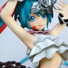 Неокрашенный GK Статуэтка из полимера Garage 1/8 Вокалоид Хацунэ Мику модель комплект