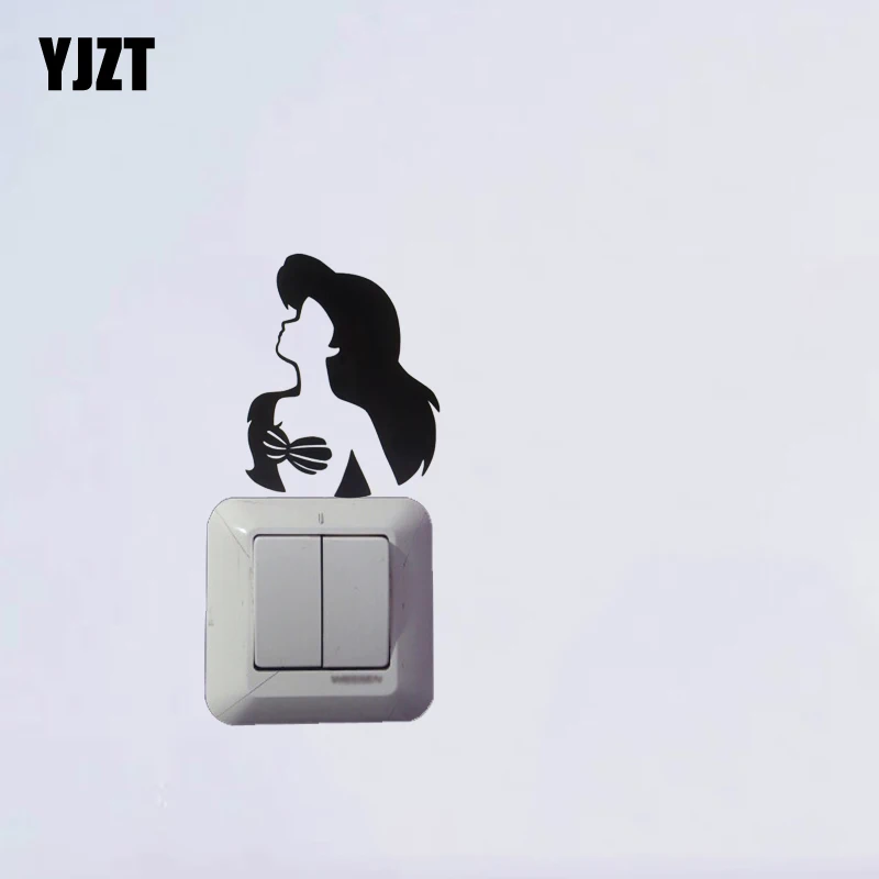 Наклейка на стену Ариэль маленькая Русалочка|sticker wall decal|wall decalsswitch sticker |
