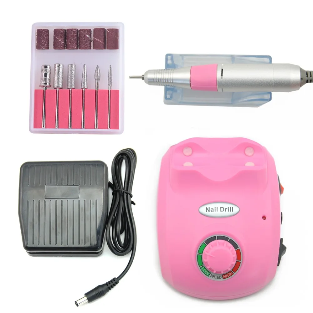 

1set 6bits Professional Cutter For Manicure Machine Nail Electric Drill Bits Pen Pedicure File Polish Shape Tool Care Product