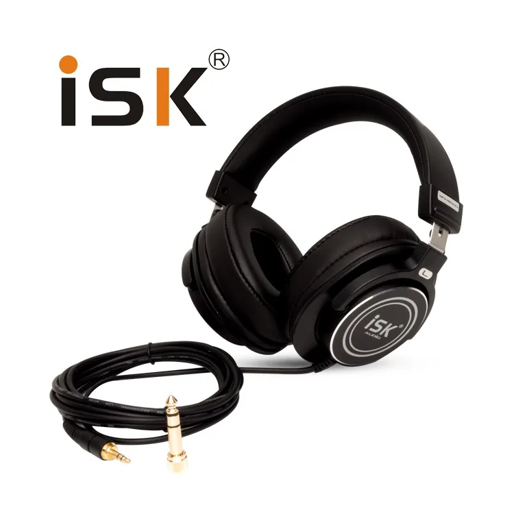 Профессиональные ISK Hifi наушники MDH8000 монитор Наушники Компьютерная гарнитура DJ fone de ouvido аудио микширование запись игровой 3,5 мм