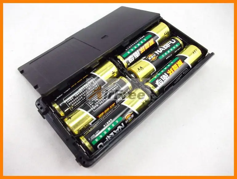 BP-208N 6AA Battery Case For ICOM Radio IC-V8/F3GT/A6 IC-F21S 