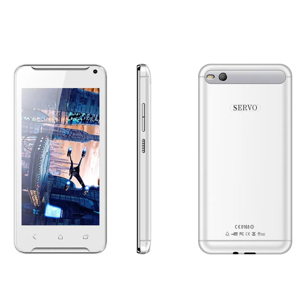 Оригинальный телефон Servo OK20 MTK6572 Dual Core 4.5 дюймов IPS Экран SIM Android 4.4.2 2.0mp GSM WCDMA открыл