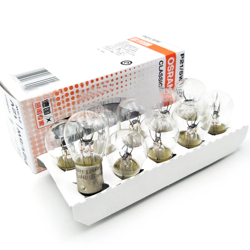 Стоп лампа OSRAM с двойным проводом 10 шт. высокие и низкие лампы для чтения