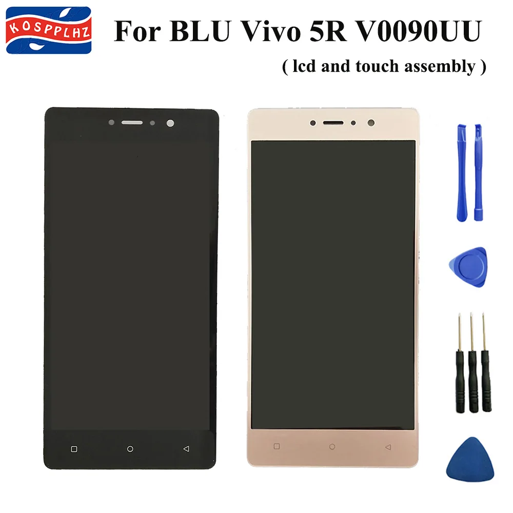 

5.5 in High Quality For BLU Vivo 5R V0090UU LCD Display and Touch Screen Assembly Digitizer Replacement 100% Tested+tools