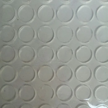 

500pcs 8mm x 1mm clear anti slip silicone rubber plastic bumper damper shock absorber 3M self-adhesive silicone feet pads