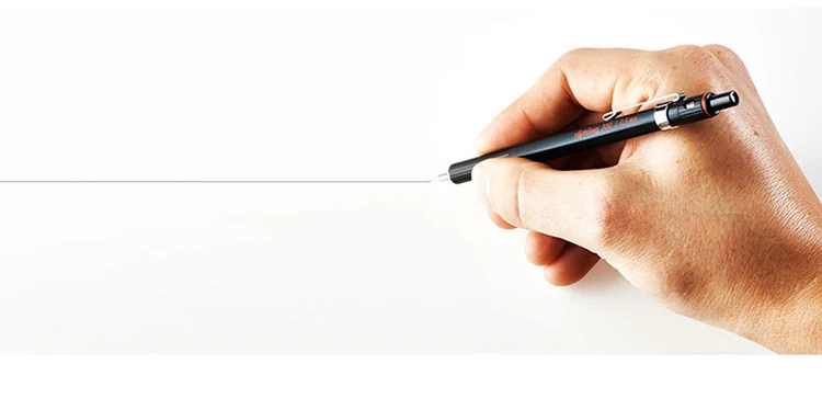 Rotring 300 0,5 мм/0,7 мм/2,0 мм автоматический механический карандаш пластиковая ручка держатель студенческие канцелярские принадлежности для письма