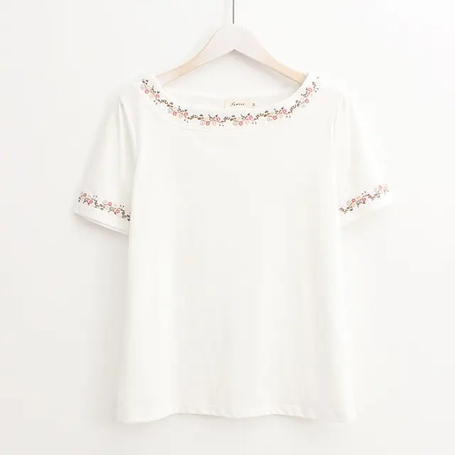 2018 New T Shirt Women New t-shirts women 2018 tshirts cotton women O Neck Short Sleeve