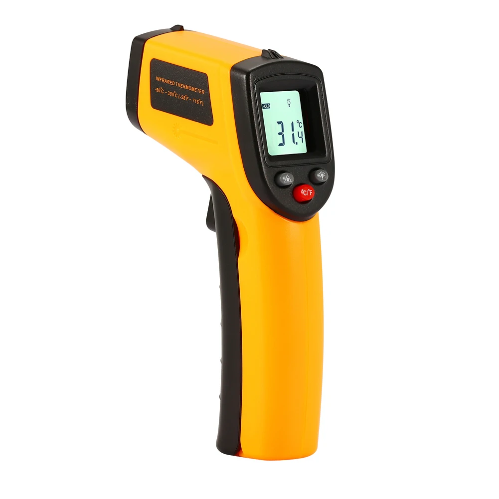 

GM320 Infrared Thermometer Non-contact Temperature Tester LCD Display IR Laser Point Gun Diagnostic-tool Digital Thermometer