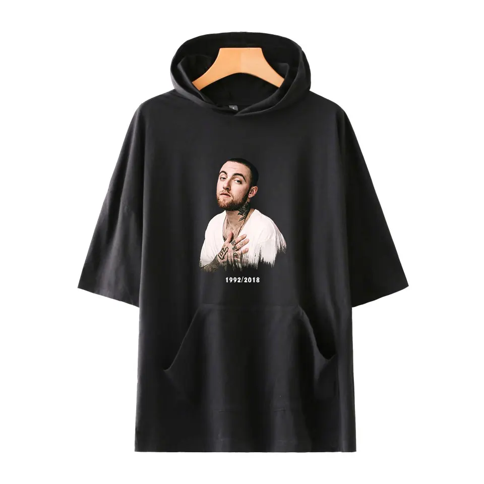 Мужская/Женская футболка для плавания Mac Miller летняя в стиле хип хоп модная