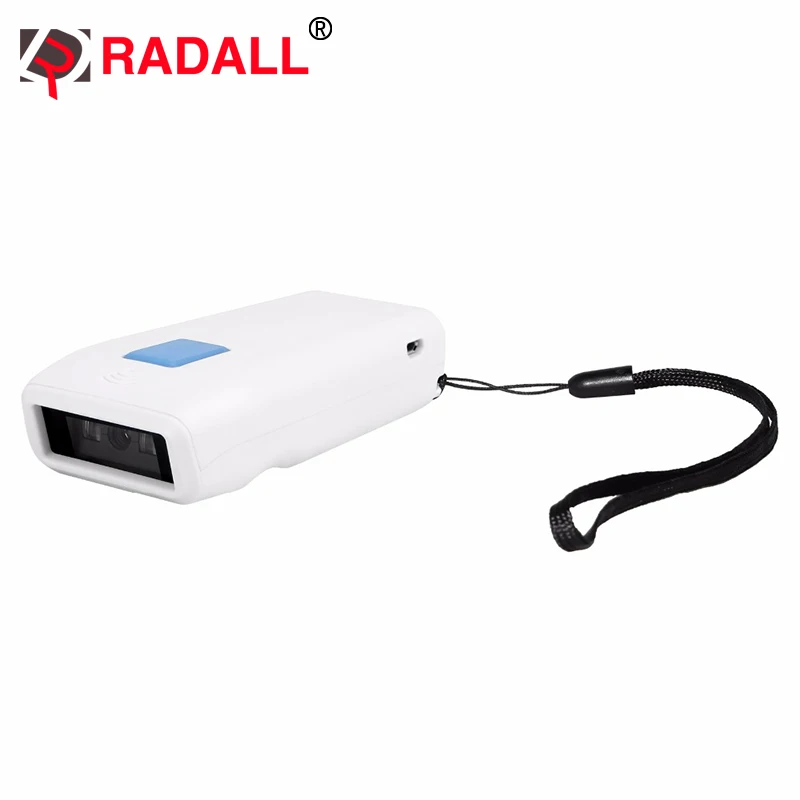 

Pocket Wireless Bluetooth Barcode Scanner Portable Mini Cordless Bar Code Reader with Honeywell Scanner Engine -RD-Z1