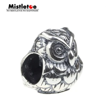 

Authentic 925 Sterling Silver Animal Wise Owl Charm Bead Fit European Bracelet Women Jewelry