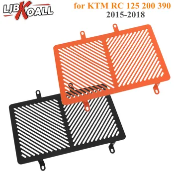 

RC125 RC200 RC390 Motorcycle Accessories Radiator Grille Cover Guard Protector For KTM RC 125 200 390 2015 2016 2017 2018 Orange