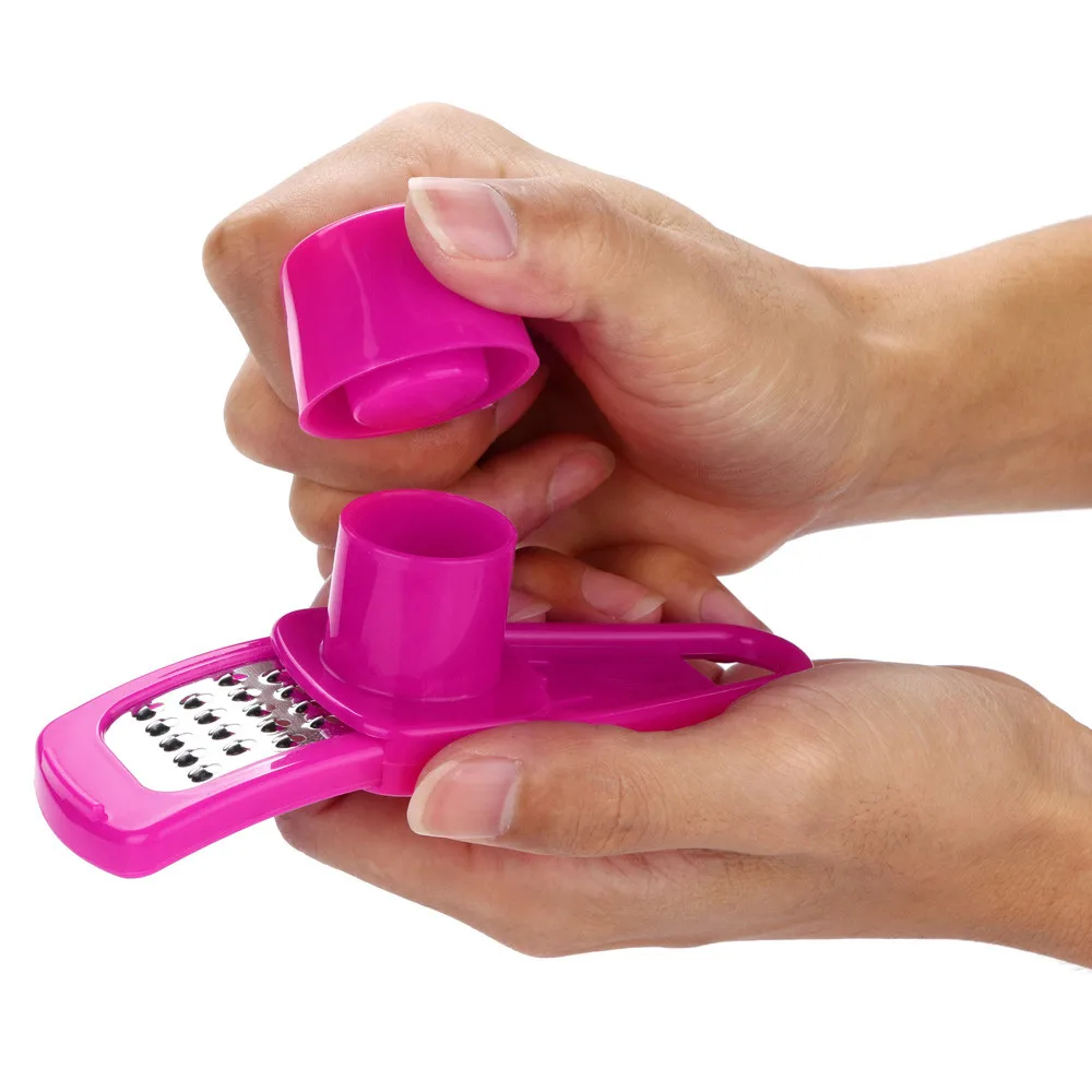 

Multifunction Stainless Steel Pressing Garlic Slicer Cutter Shredder Kitchen Tool high quality 3.5