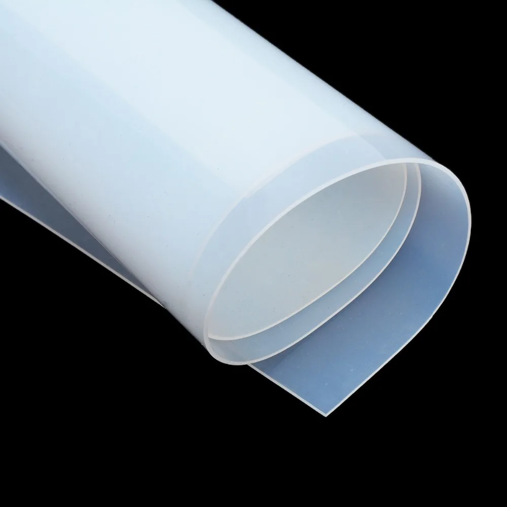 1 шт 500*500*1 мм лист силиконовой резины полупрозрачный термостойкий Коврик для домашних принадлежностей