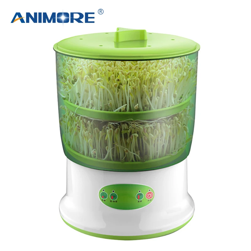 ANIMORE Bean Sprouts Maker Upgrade Large Capacity Thermostat 220V Bean Sprout Machine Household Automatic Sprout Machine FP-15