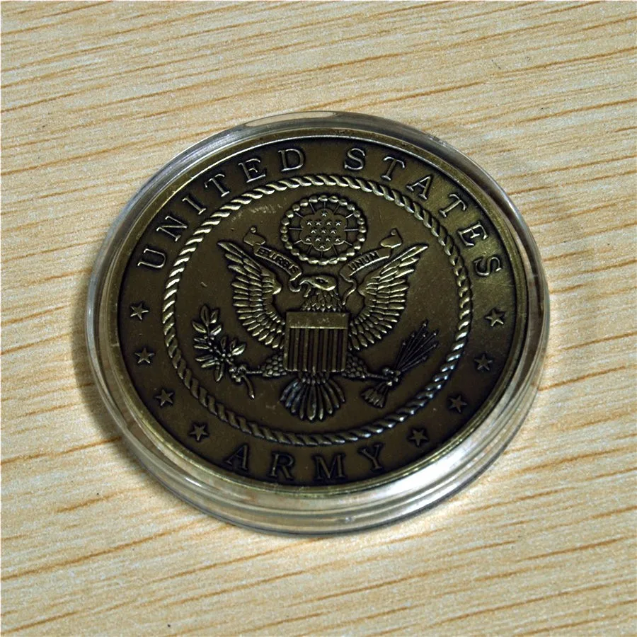 USA ARMY M-60 PATTON TANK CHALLENGE COIN (10)