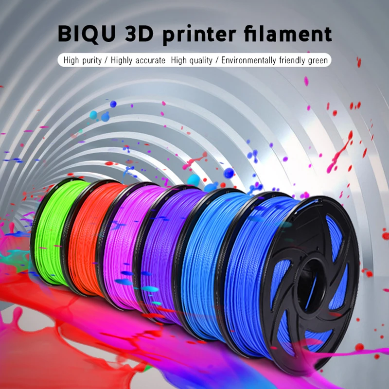 

PLA Filament 1KG 1.75mm Filament Dimensional 3d printing materials RepRap 3D Pen Ender-3 printer