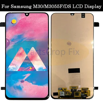 

6.4'' Super Amoled LCD For Samsung Galaxy m30 LCD m305F lcd Replacement a40s LCD Display With touch Screen Digitizer Assembly