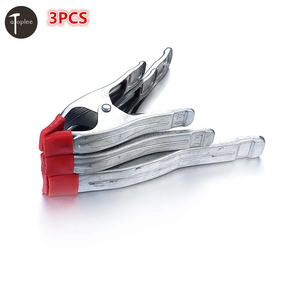 Atoplee 3 Pcs Ashaped Metal Spring Clamp Clip Woodworking Clamps 6 7 9