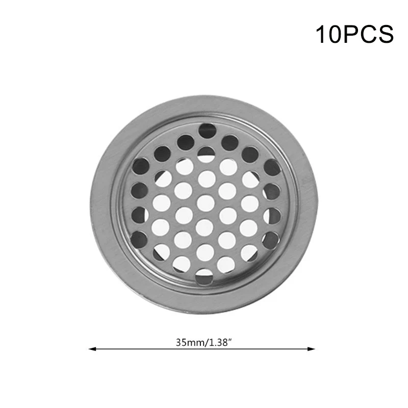 As Show 19mm /25mm /29mm /35mm /53mm Air Vents Stainless Steel Round Vent Mesh Hole for Kitchen Bathroom Cabinet JA55 - Цвет: As Show