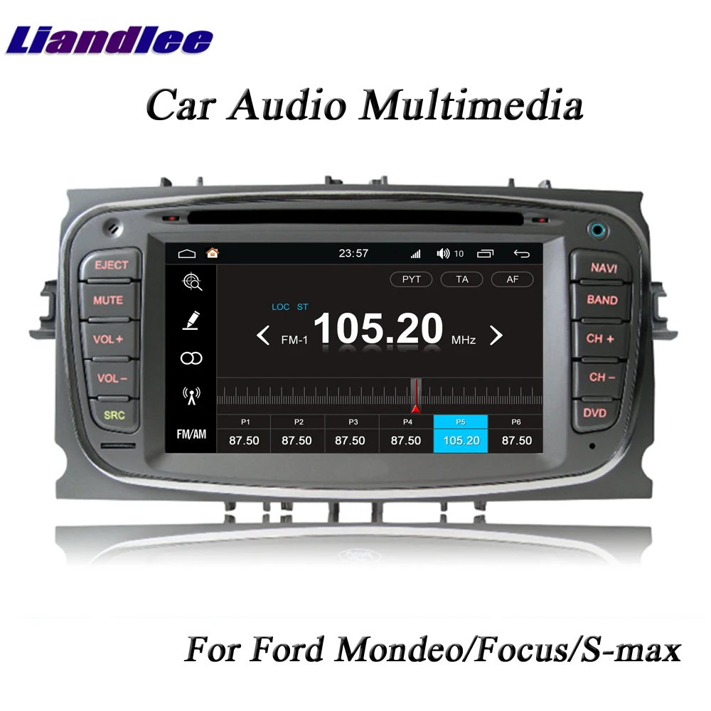 Cheap Liandlee Car Android System For Ford For Focus For Mondeo S-max Radio CD DVD Player GPS Navi Navigation HD TV Screen Multimedia 1