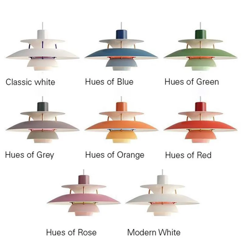  Nordic E27 Led Pendant Light Colorful Umbrella Led Suspend Lamp Dining Room Led Pendant Lamp Led La - 1000006051603