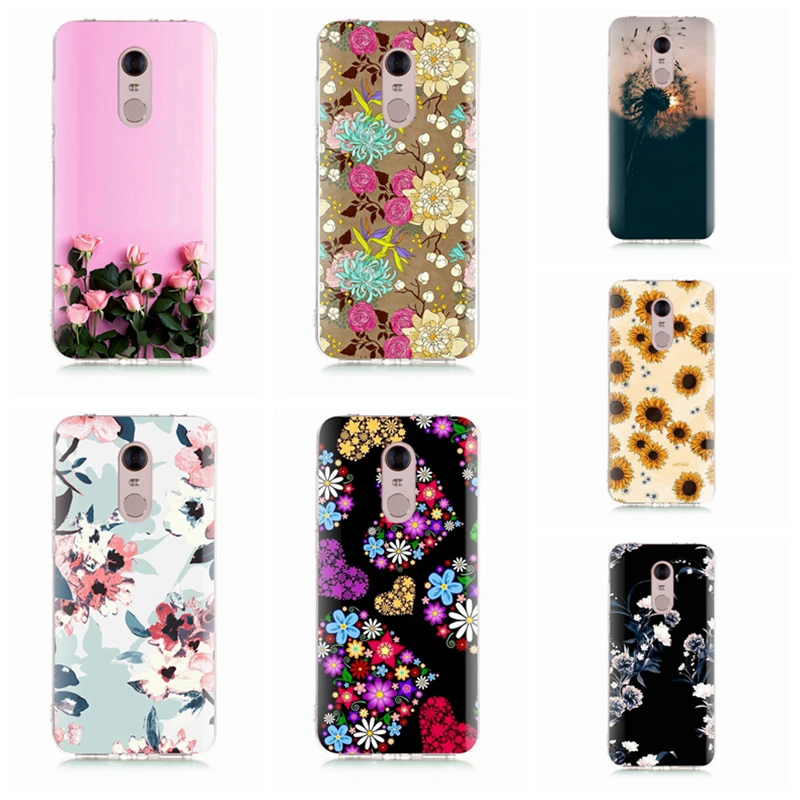 Роскошный чехол для Xiaomi Redmi 4X Note 3 Mi A1 4 Pro 4A 5 6 6pro 5A 6A TPU цветной мягкий с рисунком D122 |